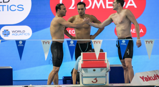 Relay mannen Singapore 1