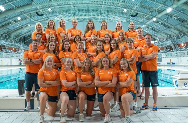 TeamNL waterpolovrouwen selectie TeamNL waterpolovrouwen selectie