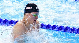 Koen de Groot halve finale 50m