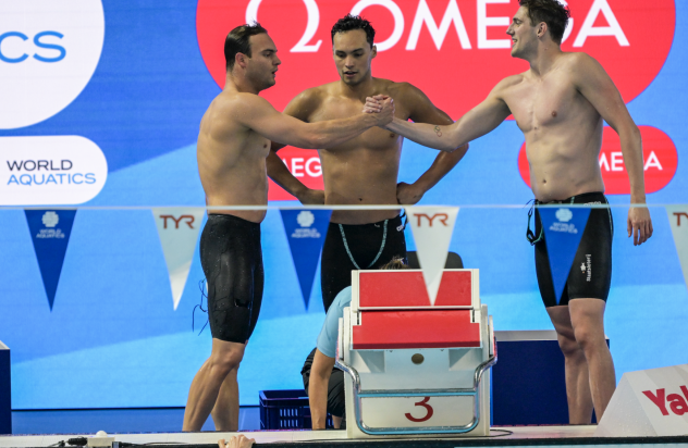 Relay mannen Singapore 1